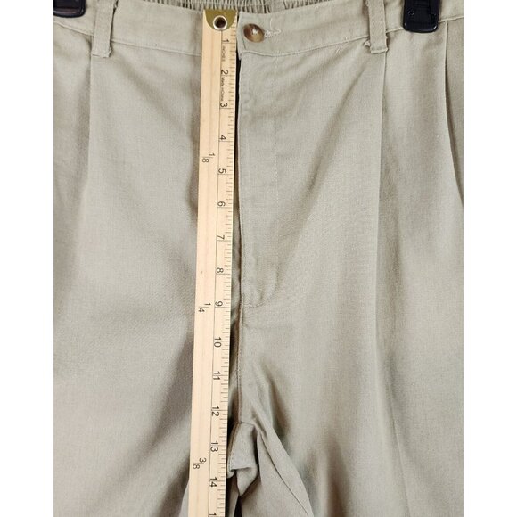 Duck Head Shorts Mens 38 Beige Khaki Pleated Casual Preppy Grandpa Vintage - Picture 5 of 9